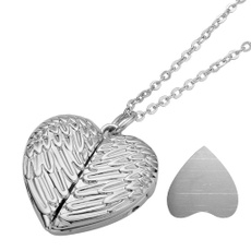 Heart, Jewelry, Angel, Ornament