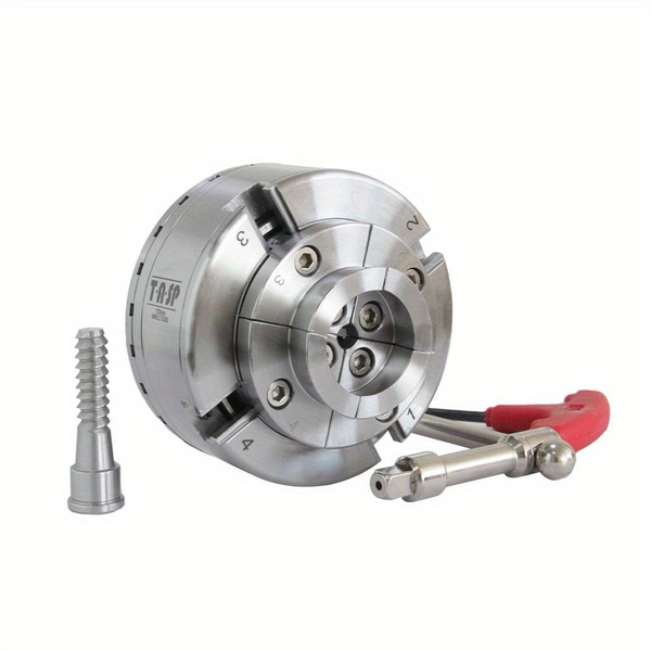 4" Wood Lathe Scroll Chuck 100mm 4-Jaws Self Centering Spindle Thread ...