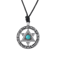 amulet, Turquoise, Star, talismannecklace