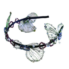 butterfly, Crystal, headwrapheadbandforwomen, butterflyheadbandforgirl