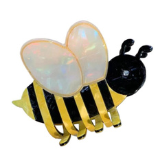 acrylicbeeshairclamp, hair, Women's Fashion, hairclawclipforwomengirl