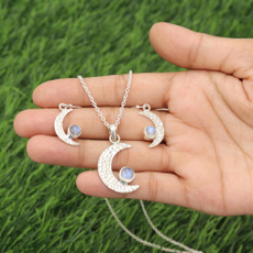 925 sterling silver, Jewelry, Gifts, silverpendantandearring