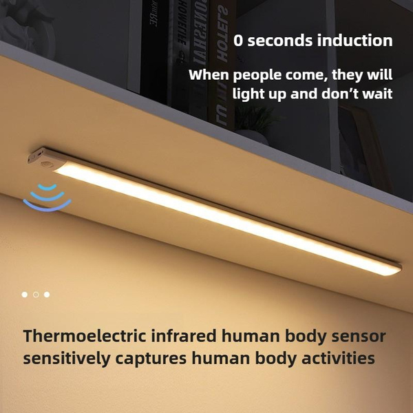 ultra-thin human body induction intelligent led light, rechargeable ...