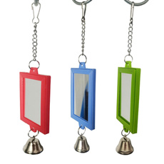 Pets, Toy, Mirrors, birdmirrortoyforbudgiesparakeet