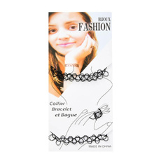 Bracelet, fishinglinelettertattoosnecklace, Jewelry, Elastic
