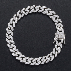 Simple, American, Bracelet, Chain