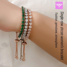 Women, turquoisebracelet, DIAMOND, infinitebracelet