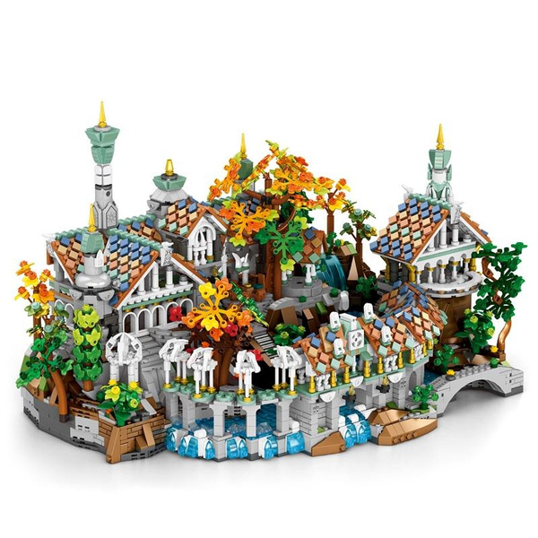 New 4406pcs European Century Castle Model Building Block Brick ...