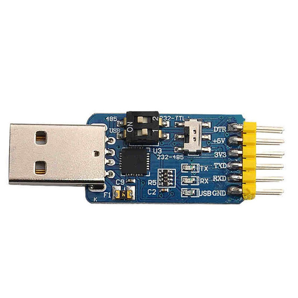 USB to TTL Module Serial Converter Adapter Module CP2102 USB to TTL ...