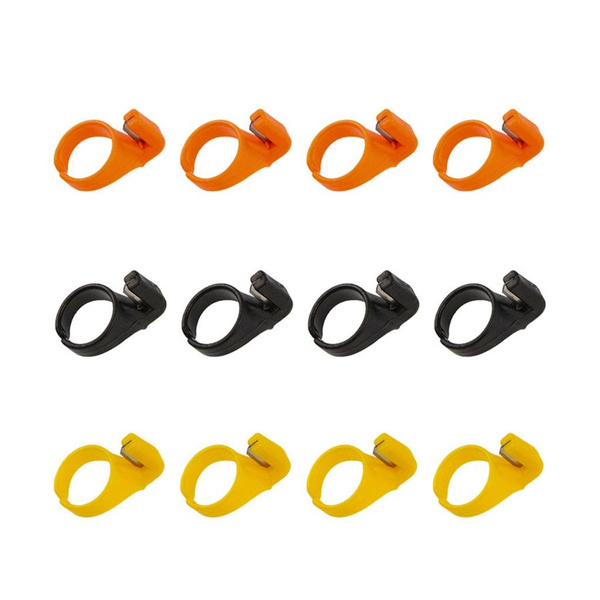 Ring Type Thread Cutter 12Pcs Sewing Thread Cutter Rings, Quilting Thread Cutter Thimble Finger ...