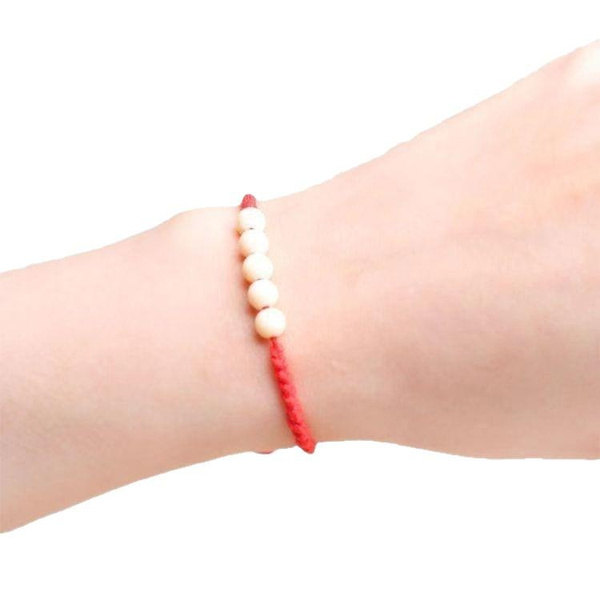 Thai Buddhist Amulet Red String Bracelet for Protection and Good Luck ...