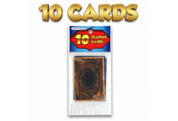Presstine Yu-Gi-Oh! 10-Card Trading Card Pack | Wish
