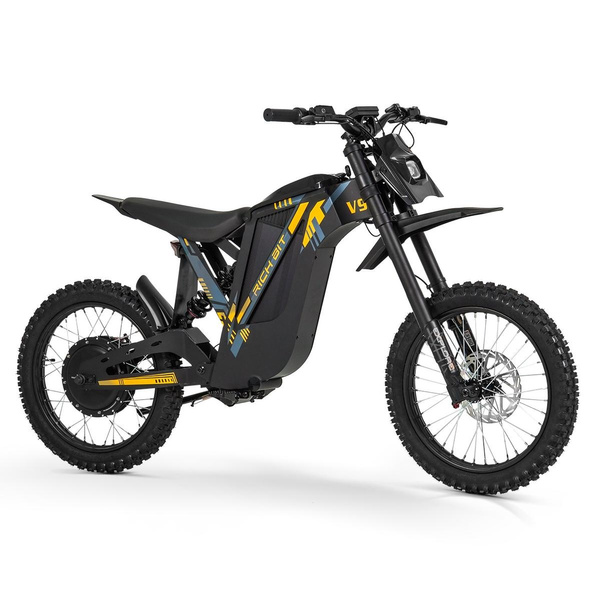 RICH BIT V9 Ultra Electric Dirt Bike, 48V 20AH Battery,Full Suspension ...