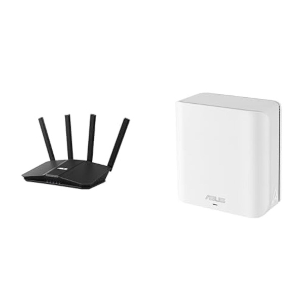 Bundle Of Rt-Be58U Wifi 7 Aimesh Extendable Router, Commercial-Grade ...