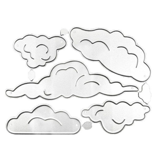 Metal Die Cloud Embossing Stencil Cutting Dies for Card Making ...